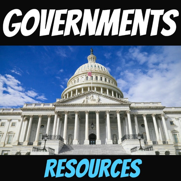 Types of Governments Social Studies Stuff Lessons and Resources