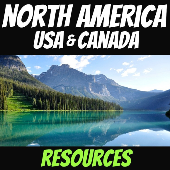 North America Social Studies Stuff Lessons and Resources USA and Canada