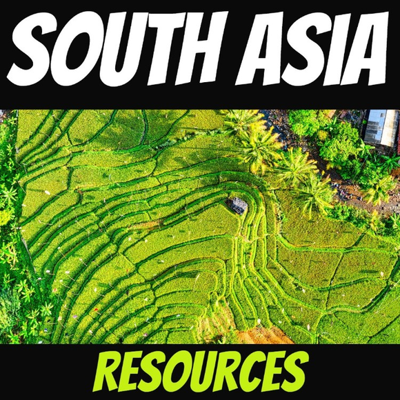 South Asia Social Studies Stuff Lessons and Resources