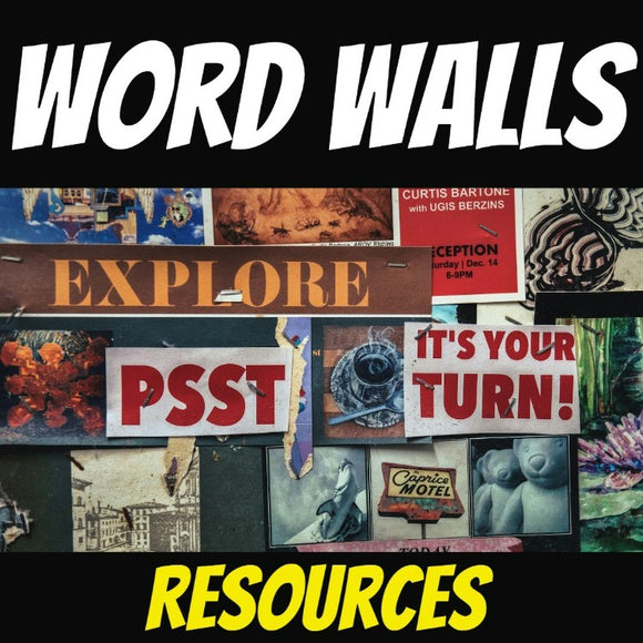 Word Walls Social Studies Stuff Classroom Resources