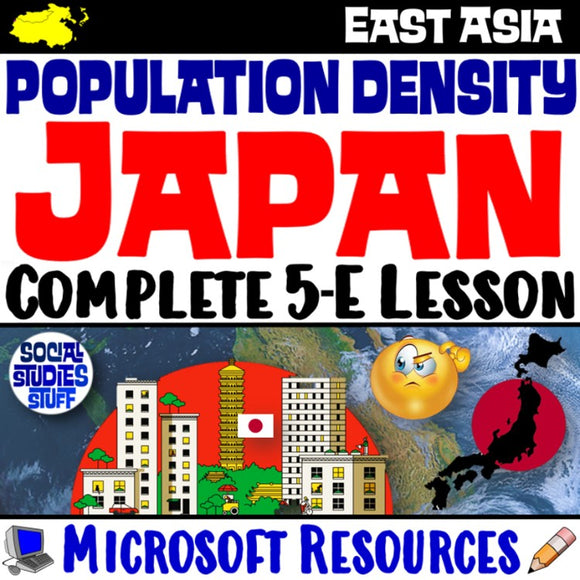 Japan East Asia Social Studies Stuff Lesson Resources Effects of Limited Space Culture, Geography and Population Density