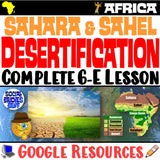 Digital Desertification Africa Sahel Cause and Effects Social Studies Stuff Google Lesson Resources