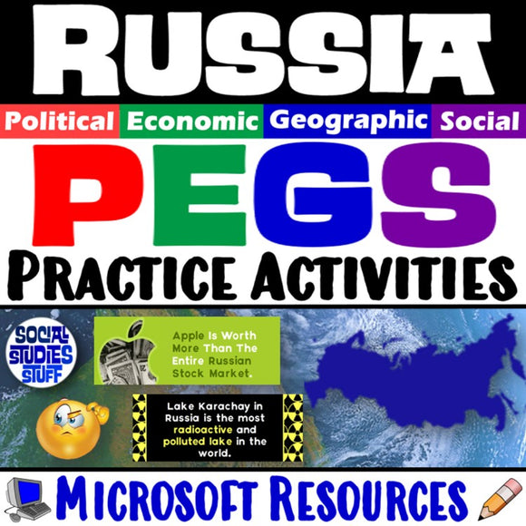 Russia PEGS Factors Social Studies Stuff Lesson Resources