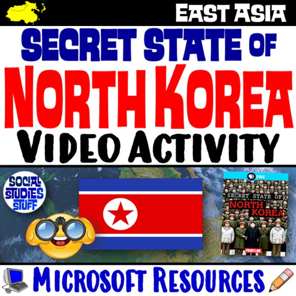 Secret State of North Korea Documentary Video Questions PBS East Asia Social Studies Stuff Lesson Resources