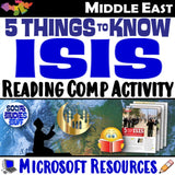 What is ISIS? Middle East 5 Things to Know Reading Passage and Questions North Africa and SW Asia Social Studies Stuff Lesson Resources