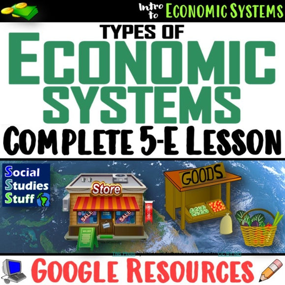 Google Types of Economic Systems Digital Economy Lesson and Activities 