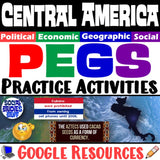 Digital Central America PEGS Factors Activities Social Studies Stuff Google Lesson Resources