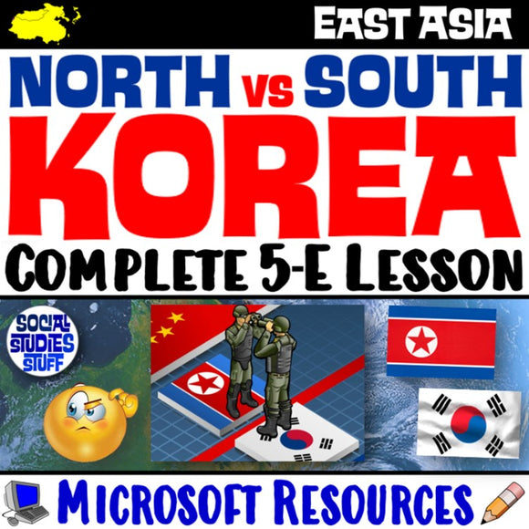 North vs South Korea East Asia Social Studies Stuff Lesson Resources What's the Difference?
