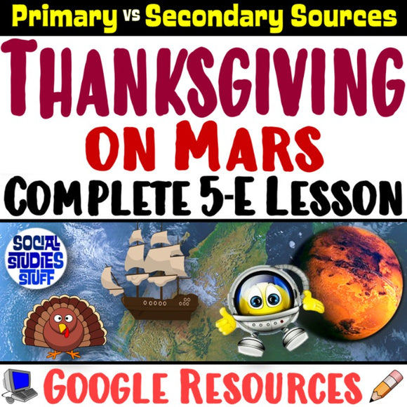 Thanksgiving on Mars Fun Digital Activity Google Interactive Apps Social Studies Stuff Holidays