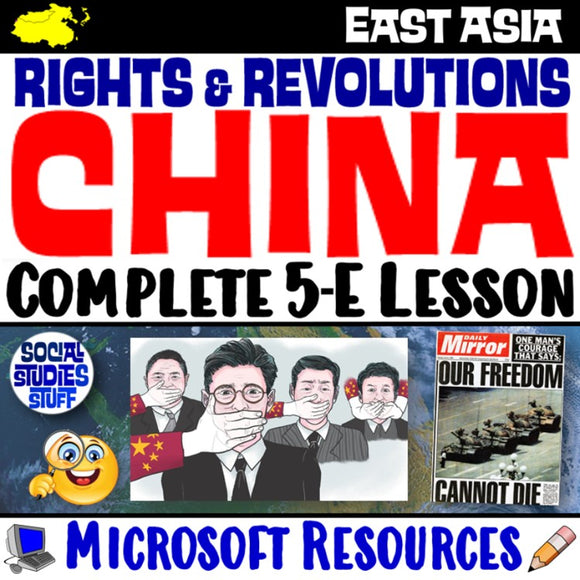 China Rights and Revolutions East Asia Social Studies Stuff Lesson Resources