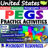 Intro to United States PEGS Factors Social Studies Stuff USA Lesson Resources