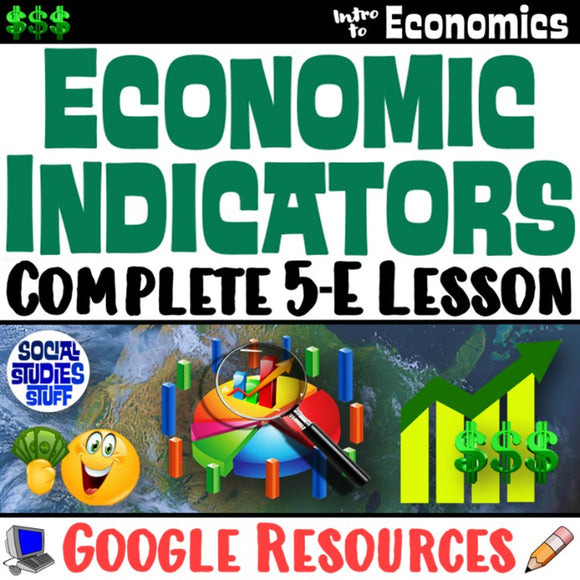 Digital Economic Indicators Social Studies Stuff Google Economy Lesson Resources