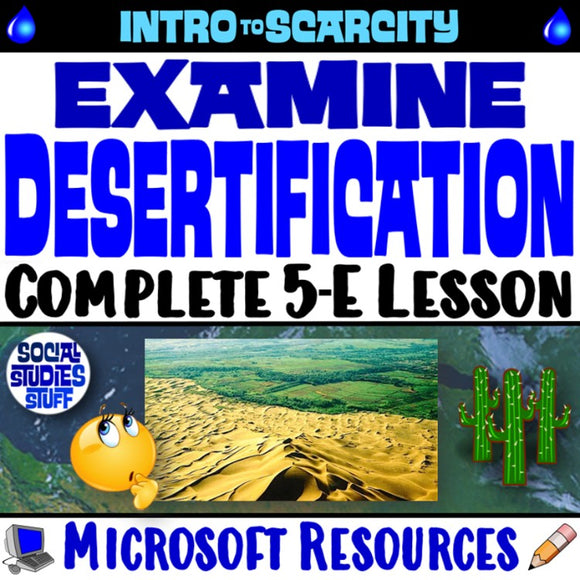 Global Water Crisis Desertification Causes and Effects Social Studies Stuff Lesson Resources