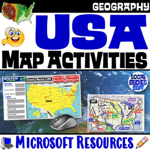 United States Map Practice | US Geography | Microsoft