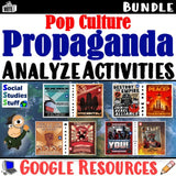 Digital Analyze Pop Culture Propaganda Activity Examine Persuasion Social Studies Stuff Google Lesson Resources