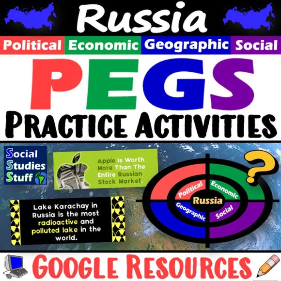 Digital Russia PEGS Factors Social Studies Stuff Google Lesson Resources