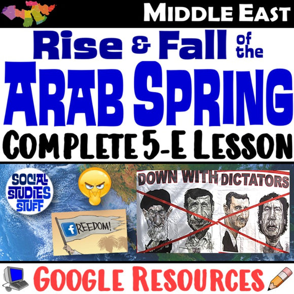 Digital Arab Spring Activities Middle East Revolution North Africa and SW Asia Social Studies Stuff Google Lesson Resources