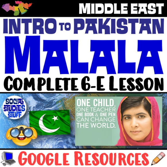 Digital Middle East Malala, Pakistan, Taliban, Education North Africa and SW Asia Social Studies Stuff Google Lesson Resources