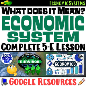 What is an Economic System? Social Studies Stuff Economy Lesson Resources