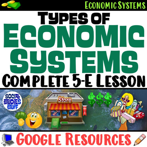 Compare and Contrast Types of Economies Economic Systems Social Studies Stuff Economy Lesson Resources