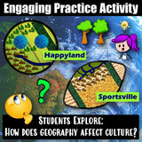 Digital How Geography Affects Culture Human Environment Interactions Social Studies Stuff Google 5 Themes Lesson Resources