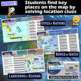 Digital Southeast Asia Map Practice Activities Social Studies Stuff Google SE Asia Lesson Resources