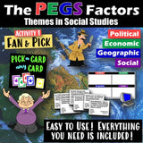 Europe PEGS Factors Game Social Studies Stuff Lesson Resources