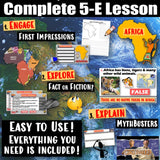 Africa Misconceptions and Maps Social Studies Stuff Geography Lesson Resources