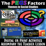 Digital South Asia PEGS Factors Practice Activities India Region Social Studies Stuff Google Lesson Resources