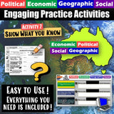 Australia and Oceania PEGS Factors Social Studies Stuff Lesson Resources