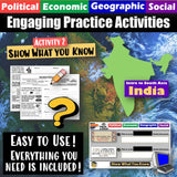 Digital South Asia PEGS Factors Practice Activities India Region Social Studies Stuff Google Lesson Resources