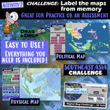 Digital Southeast Asia Map Practice Activities Social Studies Stuff Google SE Asia Lesson Resources