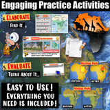 Digital Geography of Africa Political &amp; Physical Map Practice Social Studies Stuff Google Lesson Resources