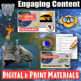 Digital Africa Ivory Wars Elephant Poaching Social Studies Stuff Google Lesson Resources Reading Comp Article