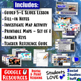 Digital Middle East Misconceptions & Map Analysis North Africa and SW Asia Social Studies Stuff Google Lesson Resources