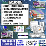 Europe PEGS Factors Game Social Studies Stuff Lesson Resources