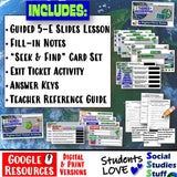 Digital Intro to the Five Themes of Geography Identify and Explain Social Studies Stuff Google 5 Themes Lesson Resources