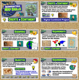 Create a Continent World Map Project | FUN Geography Skills PBL | Microsoft