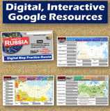 Russia Map Practice Activities | Intro to Russian Geography | Google