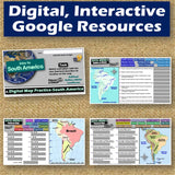 South America Map Practice Activities | Geography of the Continent | Google