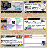 Current Events Activity and Worksheet | PEGS Factors in the News | Microsoft