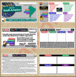 South America PEGS Factors Practice Activity and Worksheet | Google