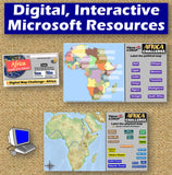 Africa Map Practice Activities | Geography of the African Continent | Microsoft