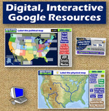 United States Map Practice Activities | Intro to US Geography | Google
