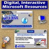 Analyze Water Scarcity with Political Cartoons Practice Activity | Microsoft