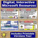 Create a Culture Collage Project with Rubric | Cultural Traits PBL | Microsoft