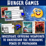 Microsoft The Hunger Games Propaganda Analysis Activity Print and Digital