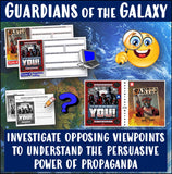 Microsoft Guardians of Galaxy Propaganda Analysis Activity Print and Digital