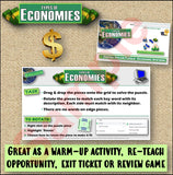 Types of Economic Systems Vocabulary Puzzles | Review Economies | Google