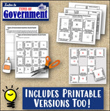 Types of Governments Vocabulary Puzzles | FUN Government Review | Microsoft